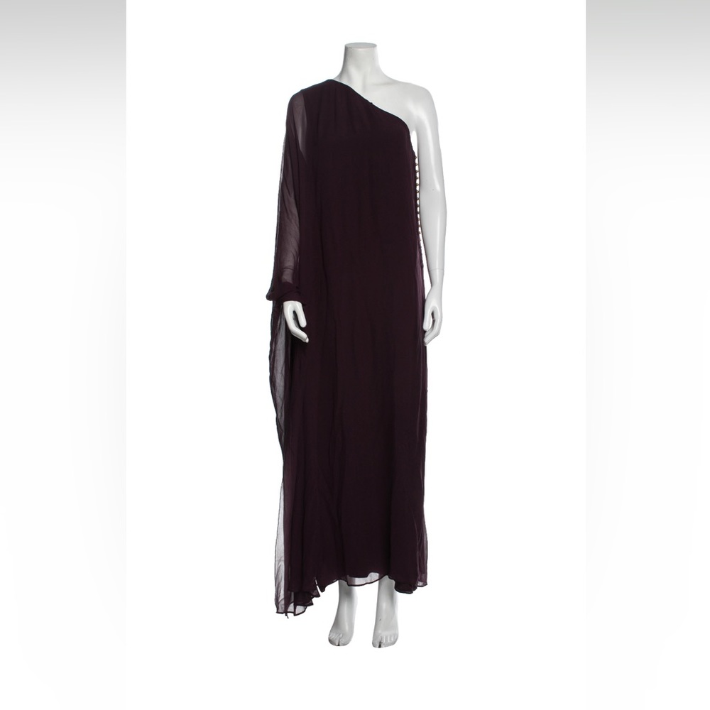 Gucci vintage silk gown Kaftan aubergine/ deep purple/plum